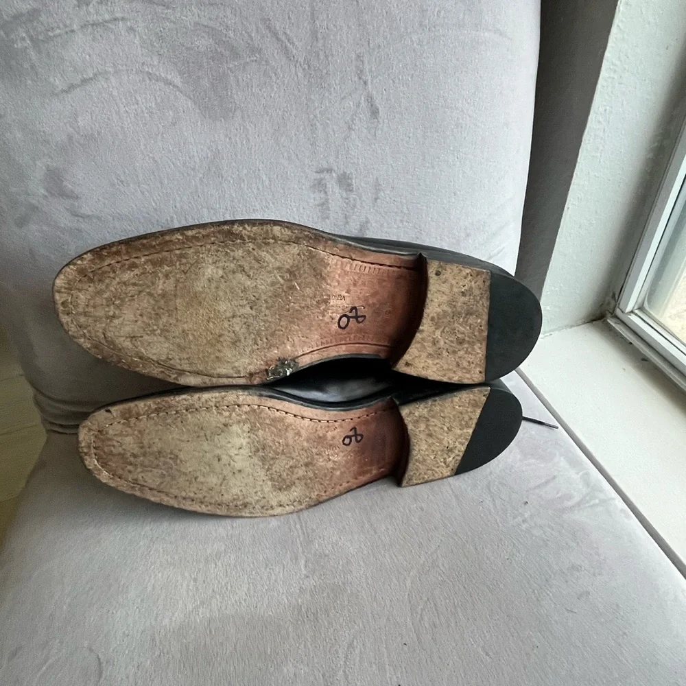 Cole Haan apron oxfords black men's size 10 M‎